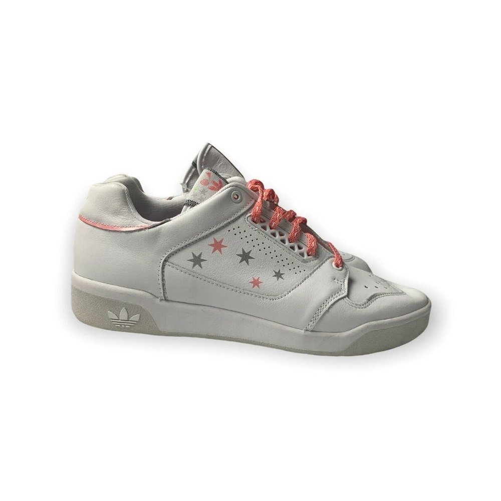 adidas Slamcourt Lace Up Womens Sneakers Shoes Casual - White EF2086 - Picture 5 of 10